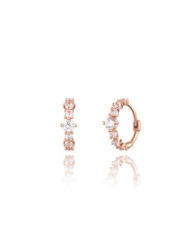 K One Touch Cubic Earrings - STONEHENgE - Modalova