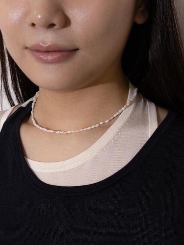 Silver 925) 501 Shell Necklace - KIEE - Modalova