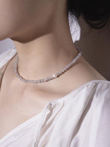 Silver925) 504 Pearl Spot Necklace - KIEE - Modalova