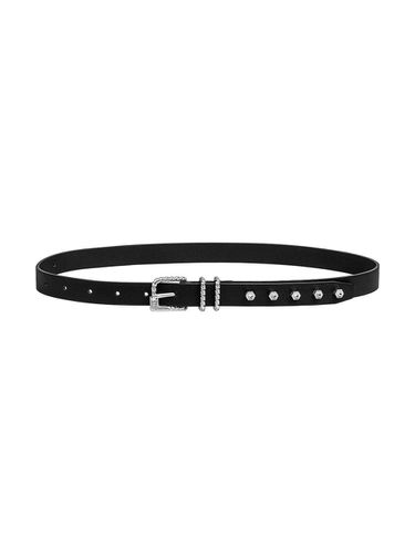 NO.487 [SILVER] SCREW NUT LEATHER BELT - SENTIMENTS - Modalova