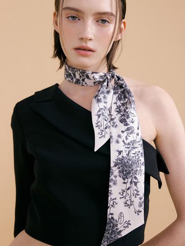 Le Jardin Long Twilly Silk Scarf - / - AVVINA PELLE - Modalova