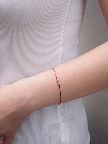 Silver925) 801 Red Bracelet - KIEE - Modalova