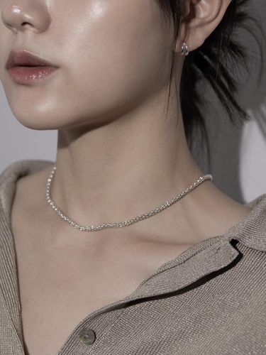 Silver925) 1001 Sphere Necklace - KIEE - Modalova