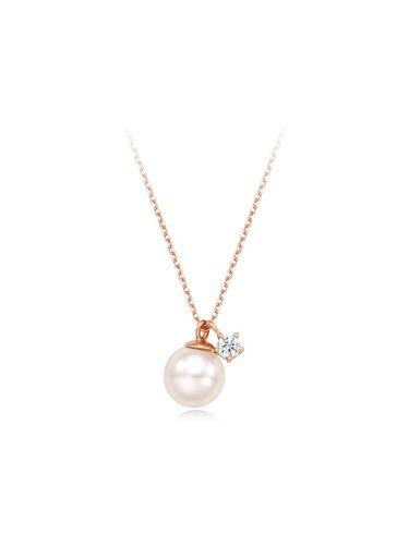 Silver pearl necklace - STONEHENgE - Modalova