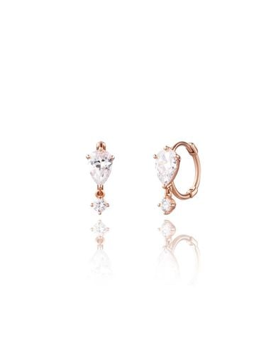 K One Touch Cubic Earrings - STONEHENgE - Modalova