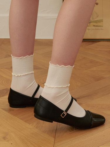 Double ruffle socks SC8086 8 colors - TATIANA - Modalova