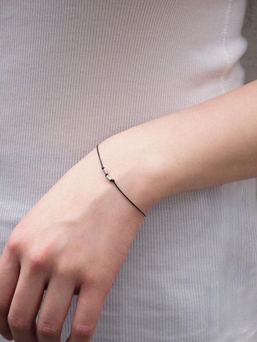 Silver 925) 802 Black Bracelet - KIEE - Modalova