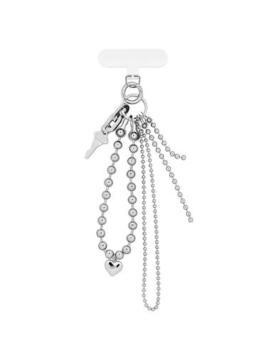 NO.488 [] BRIMFUL BALL CHAIN PHONE GRIP - SENTIMENTS - Modalova