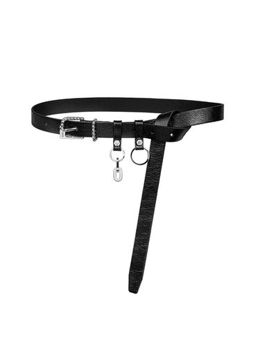 NO.486 [SILVER] SCREW TWO RING LEATHER BELT - SENTIMENTS - Modalova