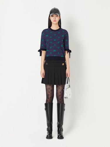 Holiday Edition] Pleats Mini Skirt _LFKAS24050BKX - LUCKY CHOUETTE - Modalova