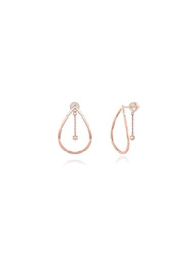 K Diamond Earrings - STONEHENgE - Modalova