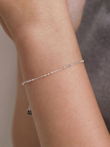 Silver 925) Triple Ball Chain Bracelet BR1801 - TATIANA - Modalova