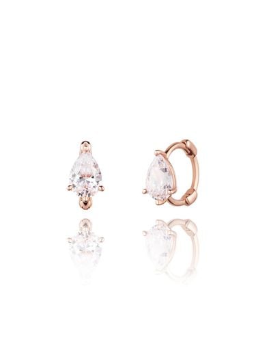 K One Touch Cubic Earrings (Glitter) - STONEHENgE - Modalova