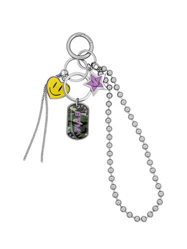 NO.549 [] SMILE SOLDIER KEY RING - SENTIMENTS - Modalova