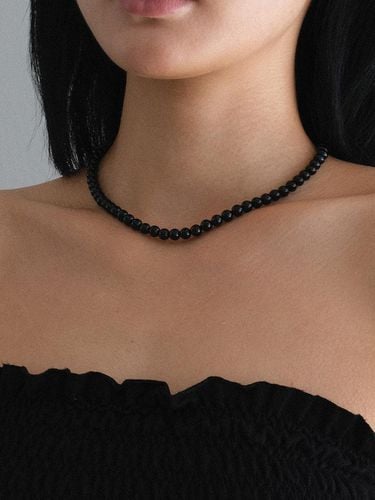 Black Onyx Necklace (Silver925) - Another Layer - Modalova