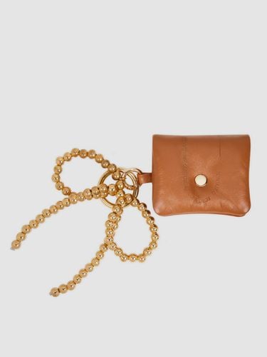 Ballchain Mini Pouch Charm_GOLD - ROROANCO - Modalova