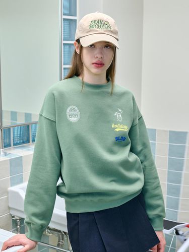 HOLYDAY SWEATSHIRT [GREEN] - salad bowls - Modalova