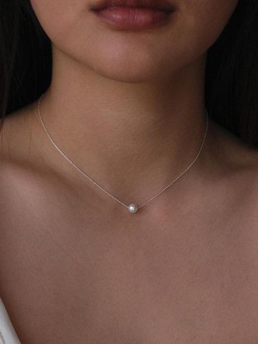 One Pearl Necklace (silver925)(2color) - Another Layer - Modalova