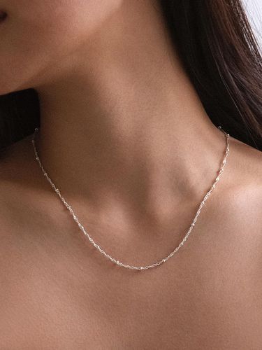 Cindy Necklace (silver925)(2color) - Another Layer - Modalova