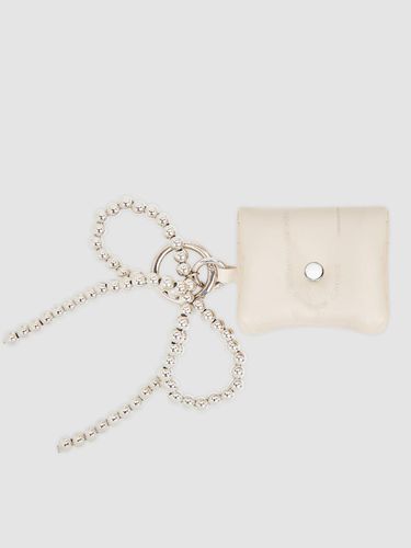 Ballchain Mini Pouch Charm_SILVER - ROROANCO - Modalova