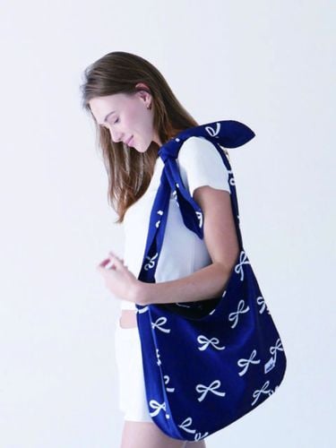 Big Ribbon Tie Big Bag (Navy) - Sehr - Modalova