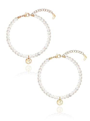 Simple Signature Pearl Bracelet - ELLE Jewelry - Modalova