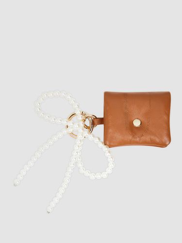 Ballchain Mini Pouch Charm_PEARL - ROROANCO - Modalova