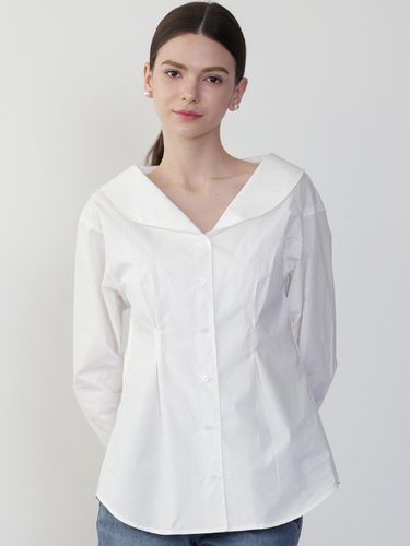 Damia Collar Shirt] Damia Collar Shirt - LOVE CHARM - Modalova