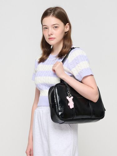 Leather Square Tote Shoulder Bag () - ROIDESROIS - Modalova