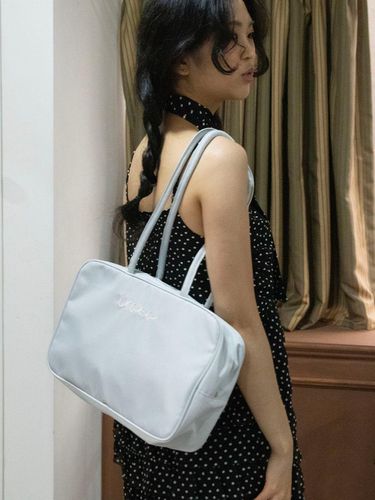 Nylon square bag_silver - iroco - Modalova