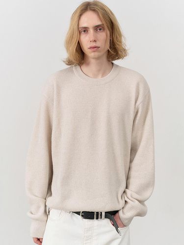 UNISEX BUTTONED CREWNECK SWEATER - Dunst for MEN - Modalova