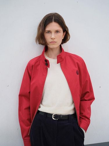 UNISEX CLASSIC HARRINGTON JACKET RED_UDJU4C107R2 - Dunst for WOMEN - Modalova