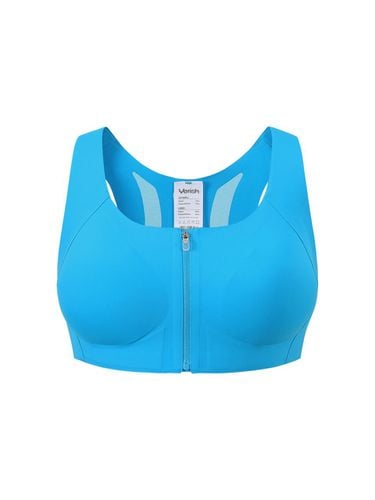 Move Lux Sports Bra Zipper Front - verish - Modalova