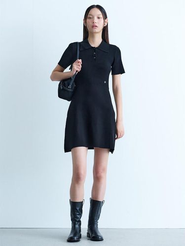 Ribbed Knit Dress (KE485UM025) - kuho plus - Modalova