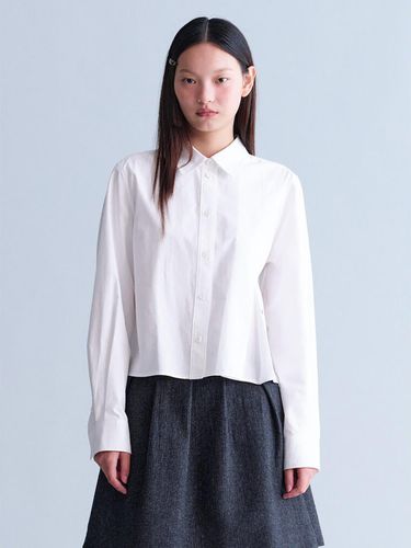 Side Pleat Crop Shirts (KE4860M031) - kuho plus - Modalova