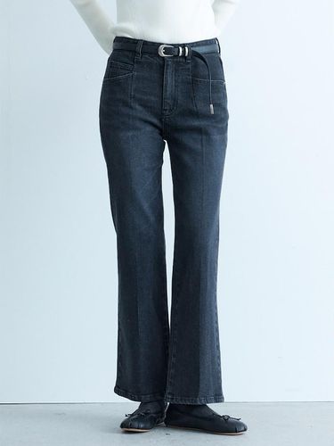 Slim Bootscut Denim Pants Ash (KE4821M514) - kuho plus - Modalova