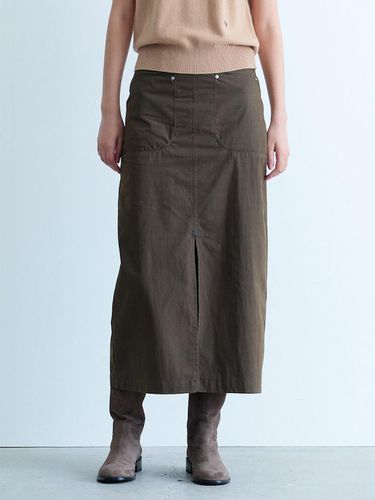 Cotton Casual Long Skirt (KE4827M05D) - kuho plus - Modalova