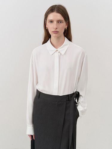 ESSENTIAL SOFT SHIRT OFF WHITE_UDSH4C201OW - Dunst for WOMEN - Modalova