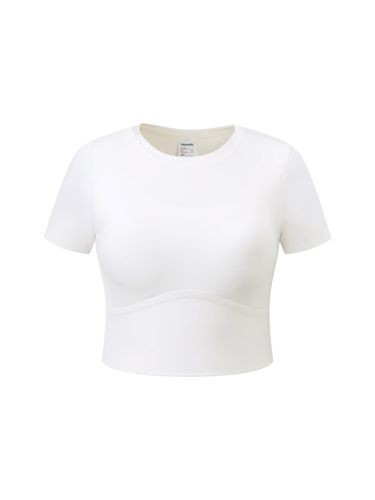 Move lux bra top round neck short sleeve - verish - Modalova