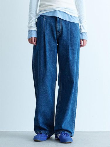 Signature Semi Wide Denim Pants (KE4821M52P) - kuho plus - Modalova