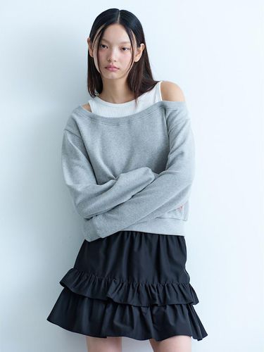 Offshoulder Layered Sweatshirts (KE4840M043) - kuho plus - Modalova