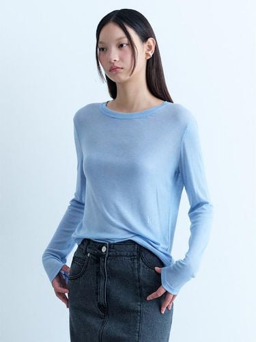 Essential Round Neck Jersey TShirts Sky (KE48 - kuho plus - Modalova