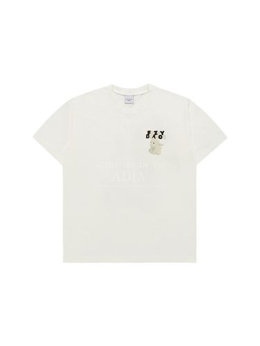 FUZZY FONT DRAGON SHORT SLEEVE T-SHIRT - acme de la vie - Modalova