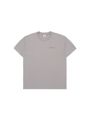 BASIC LOGO BIO WASHING SHORT SLEEVE T-SHIRT - acme de la vie - Modalova