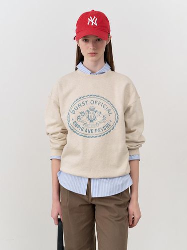 UNISEX CUPID CAMPUS SWEATSHIRT MELANGE_UDTS4C102I1 - Dunst for WOMEN - Modalova