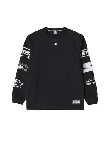 Multi Logo Long Sleeve () SA243ILS03_BLK - STARTER - Modalova