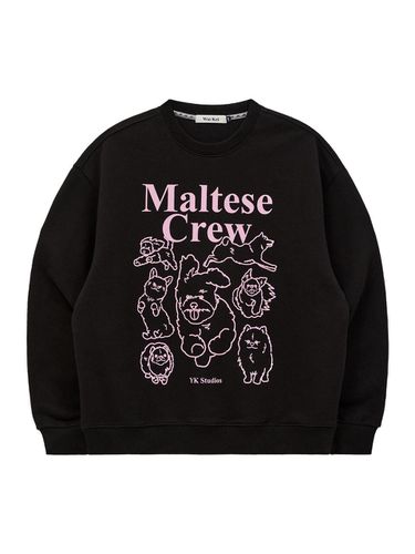 Maltese Crew Line Graphic Sweatshirt - WAIKEI - Modalova