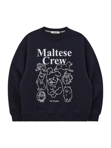 Maltese Crew Line Graphic Sweatshirt - WAIKEI - Modalova