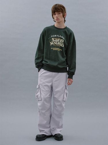 Portland ArchLogo Sweatshirt (MS3X41A33M) - SAND SOUND - Modalova