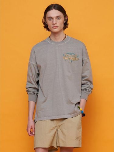 Graphic Point Long Sleeve TShirt (MS4341A203) - SAND SOUND - Modalova